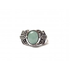 bague rétro - Jade