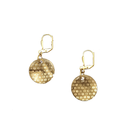 La Petite Sardine - boucles d'oreilles Couleur Café