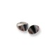 bague rétro - onyx et cornaline
