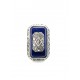 bague rétro - Lapis Lazuli