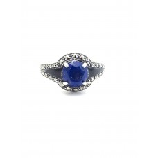bague rétro - Lapis Lazuli