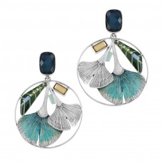 Taratata - boucles d'oreilles Gingko