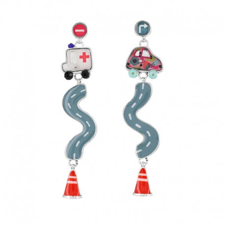 Taratata - boucles d'oreilles Mille Bornes