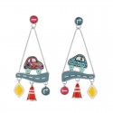 Taratata - boucles d'oreilles Mille Bornes