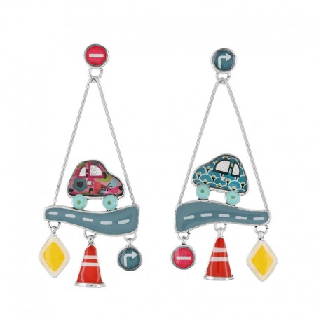 Taratata - boucles d'oreilles Mille Bornes